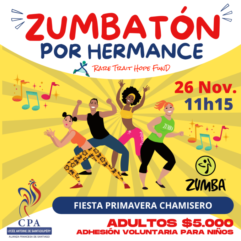 Zumbatón para recaudar fondos para Hermance CPA LA FASE